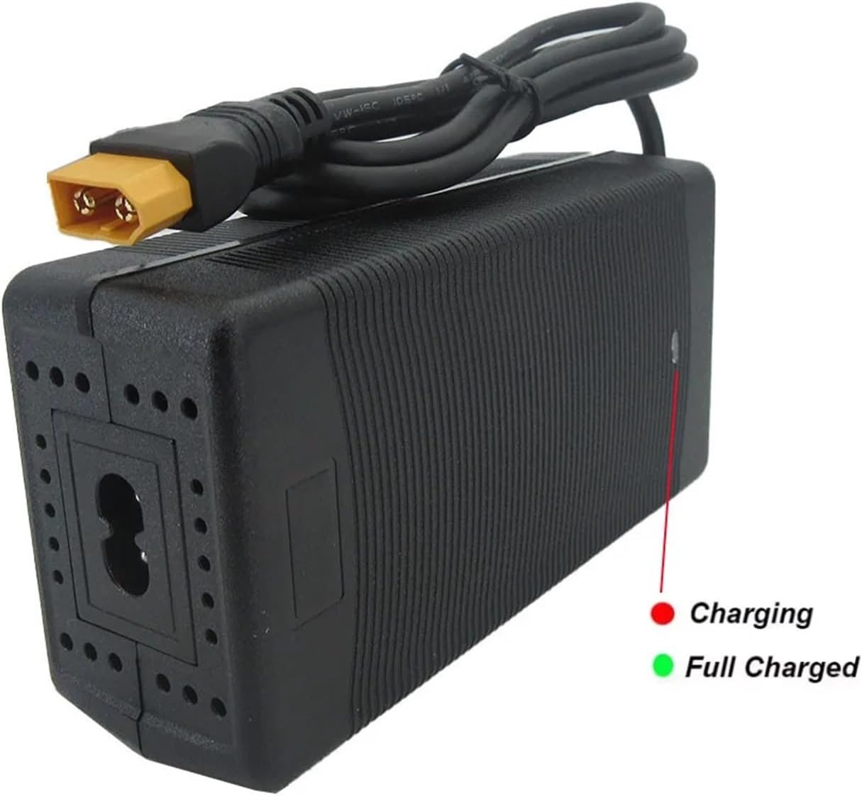 25.2V 5A Lithium Charger DC XT60 Connector Compatible with 22.2V 21.6V 6S Li-ion Battery Charger with Fan(DC)