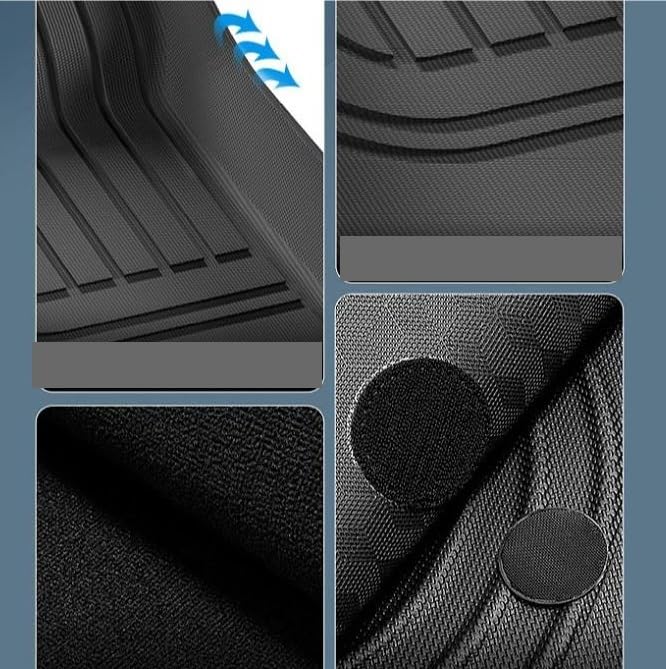 Tapis coffre voiture Renault anti-salissure protégeant le sol usé