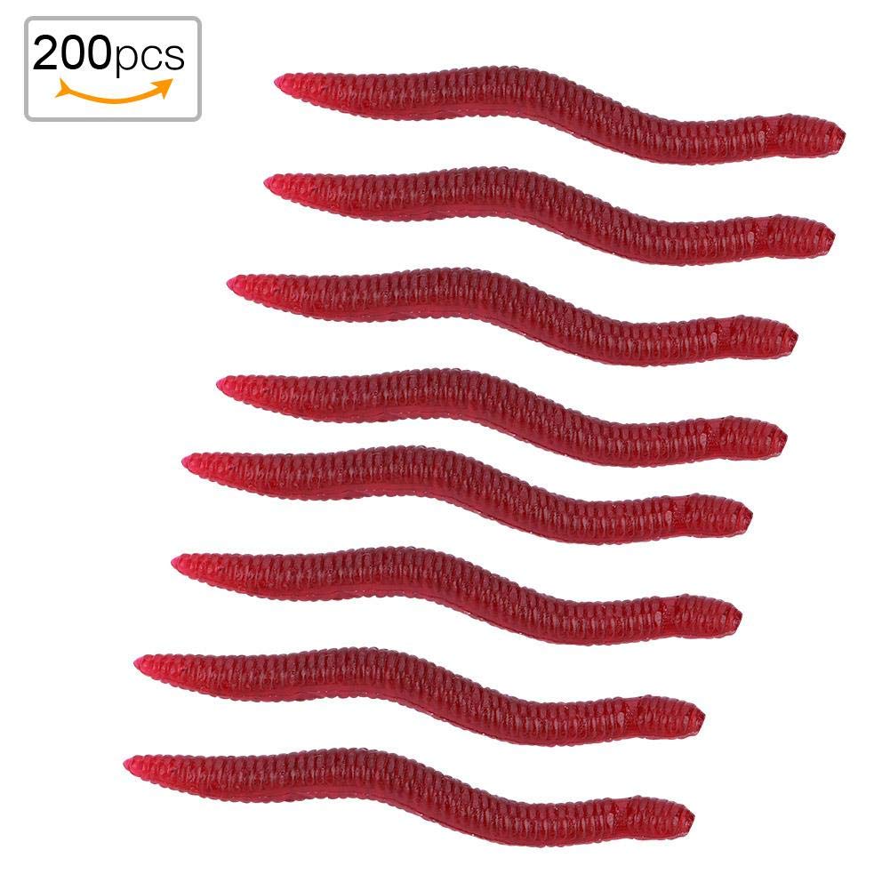 Leurre De Pêche 4 Cm, Insectes Souples, Faux Vers De Terre, Appâts De