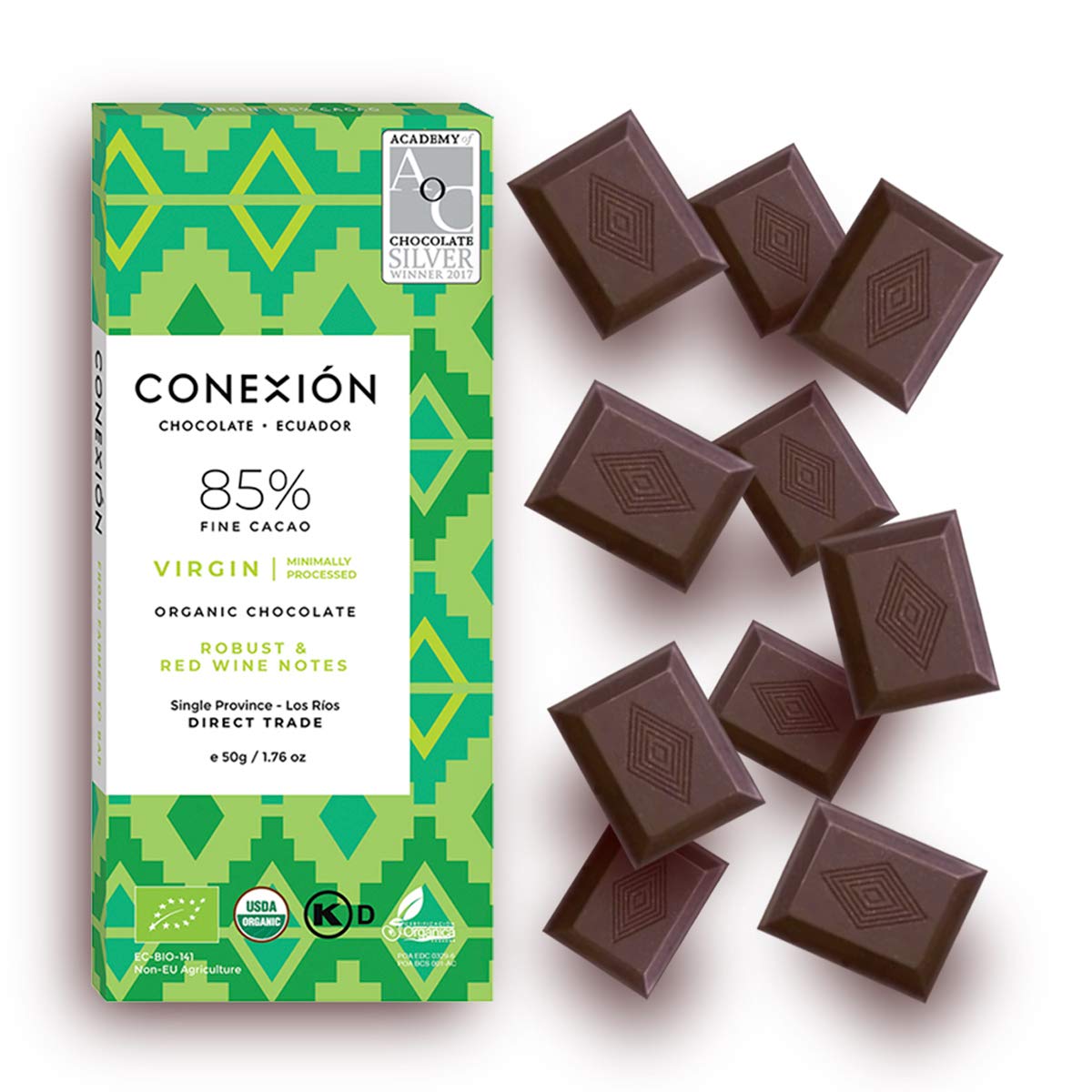 Conexion Dark Chocolates (85% Pure)