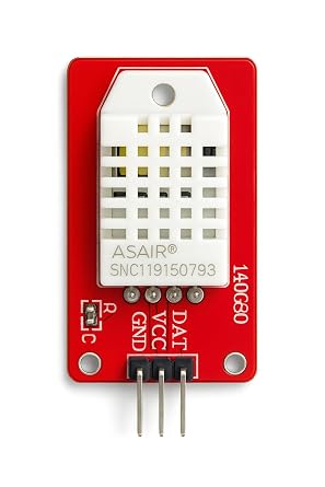 2pcs DHT22 AM2302 Digital Temperature and Humidity Sensor Module Temperature Humidity Monitor Sensor Replace SHT11 SHT15 for Arduino Electronic Practice DIY