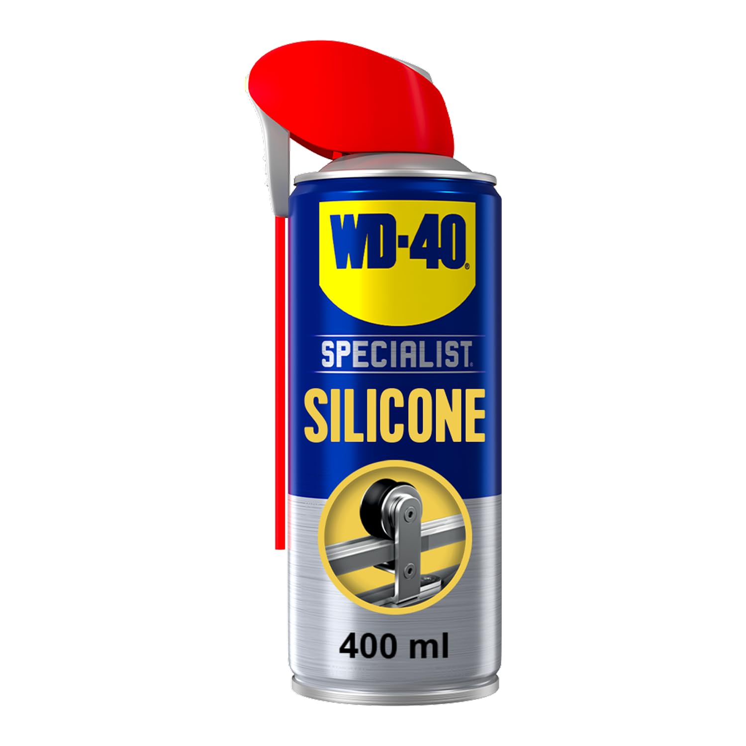 WD-40 Specialist Silicone Lubricant 400ml, Buy 1, 2 or 3 + Free Penetrant 50ml