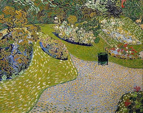 Cuadro de Van Gogh Giardino ad Auvers 60x90cm para renovar paredes vacías