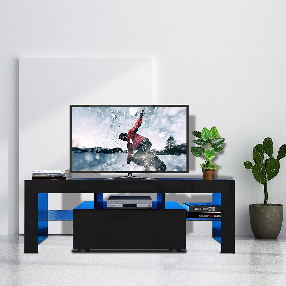 Buy TV Stand LED TV Entertainment Center TV Stand for 55 inch