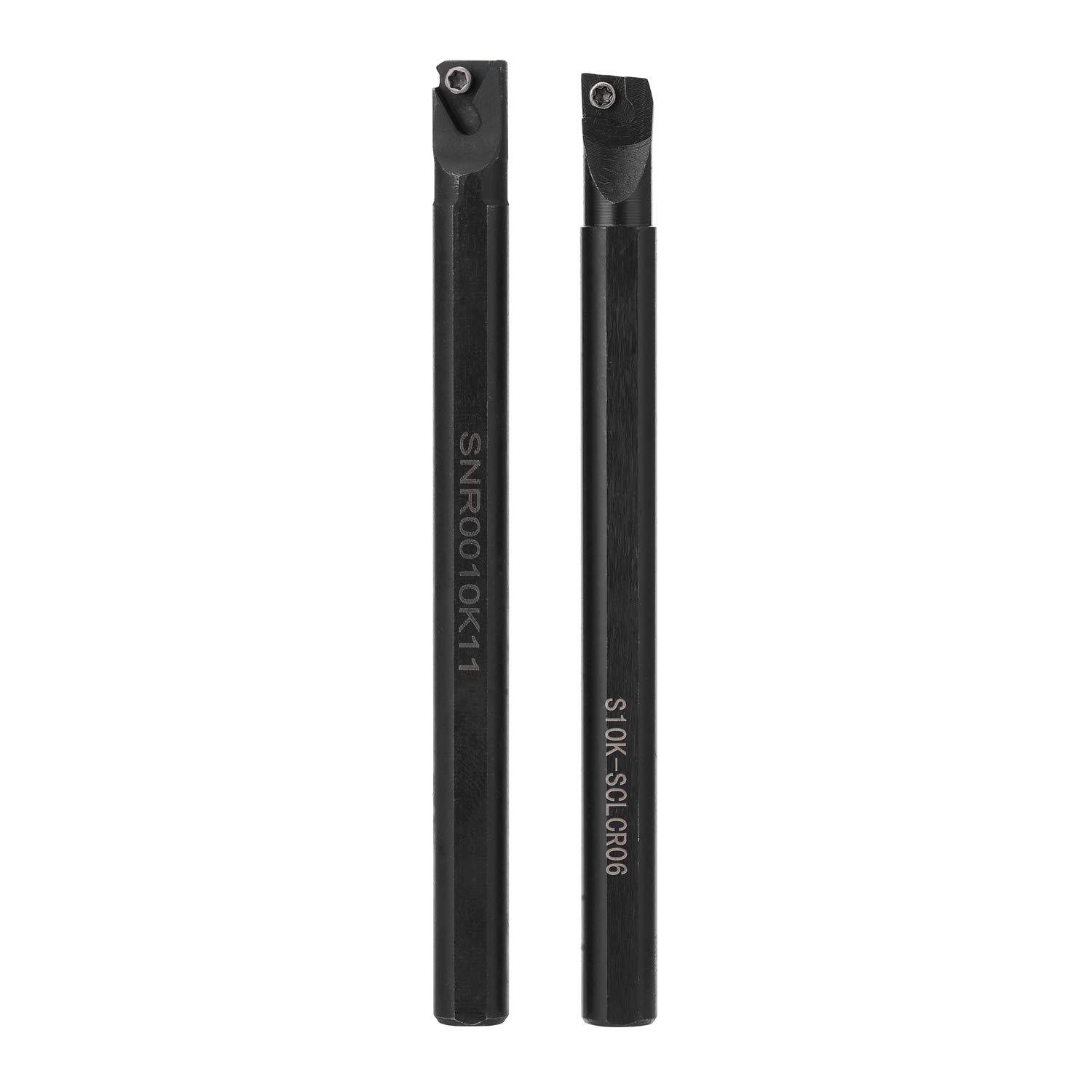 7 sztuk 10 mm Solkorro Tokarka Struktura obrotowa Bar Wkładki z węglików spiekanych Wielofunkcyjne narzędzia tokarskie do 42Cr Materiał do obróbki