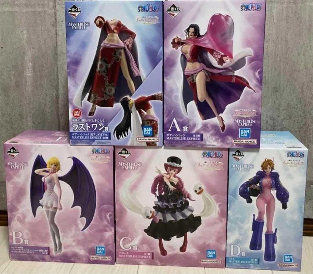 一番くじ ワンピースメモリーオブヒロインズ ABCDラスト フィギュアコンプ