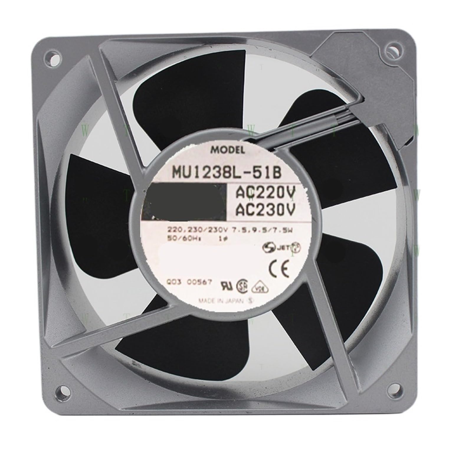 MGIMGFKZD Fan MU1238L-51B AC 220V 9.5W 12CM 12038 Cooling Fan