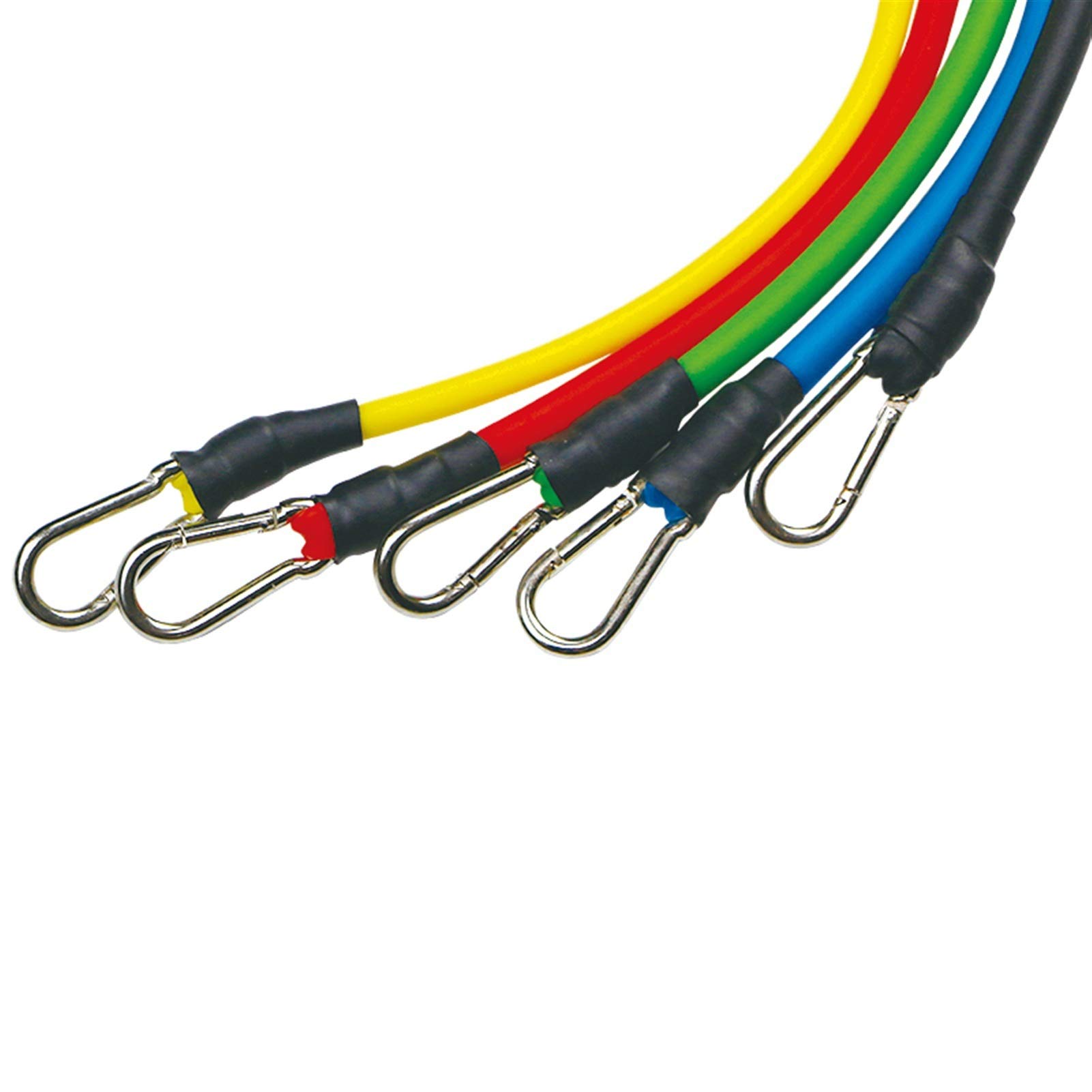 Elastici Fitness 11 Bande Pz Resistenza del Lattice di Formazione Esercizio Fisico Tubi Yoga Fune Expander Busto Fitness con Il Sacchetto Bande Elastiche