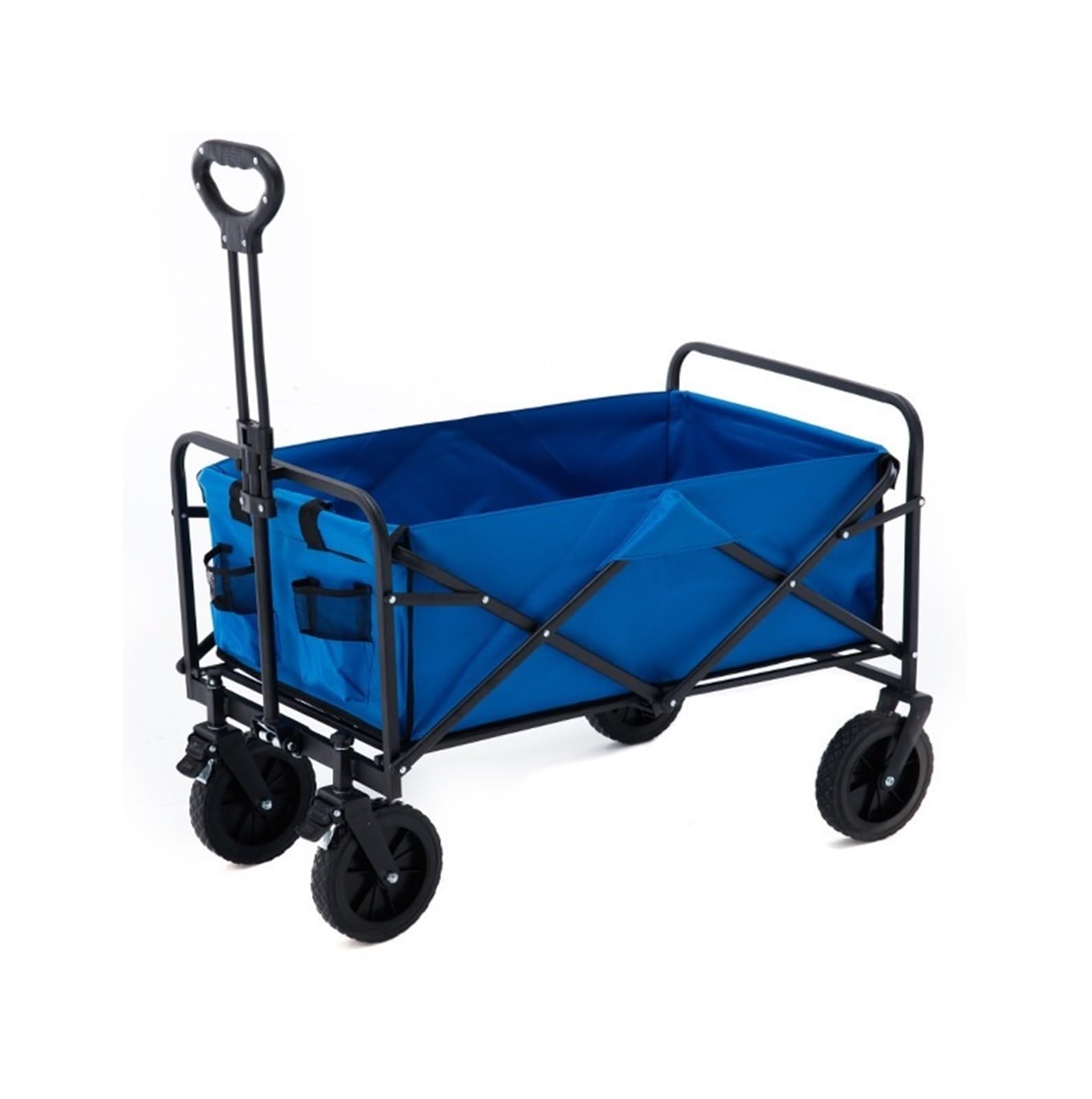 Wagons Carts Foldable, Collapsible Foldable Wagon Cart Beach Heavy Duty Utility Grocery for Camping Shopping Sports,Collapsible Wagon
