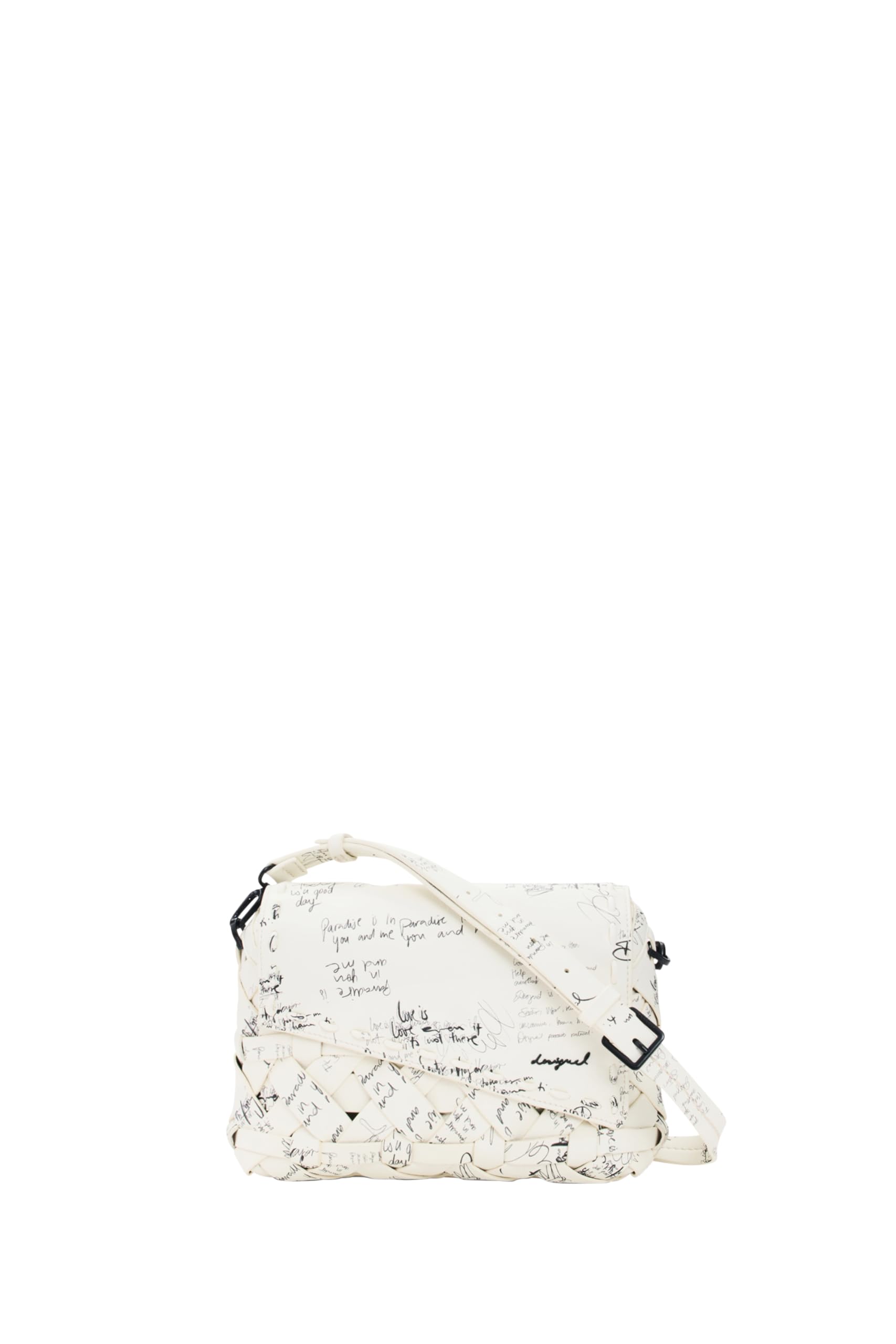 Desigual Umhängetasche Indio Phuket Mini Hand Bag Beige Crude creme