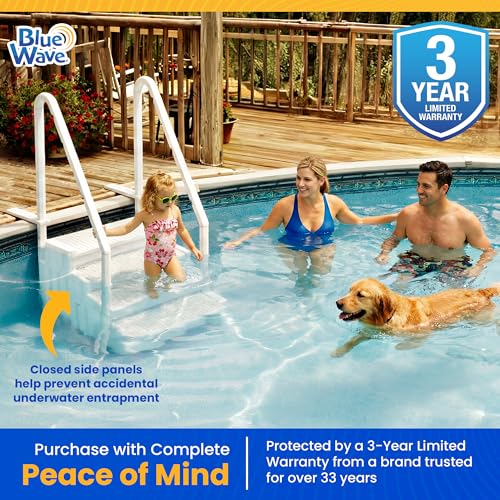 Image of Blue Wave Easy Pool Steps for Above Ground Pools