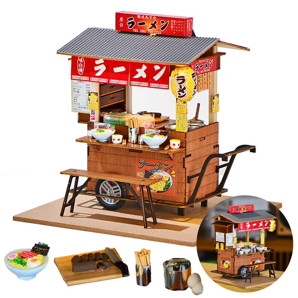 Amazon.com: TOPBSFARNY DIY Miniature Dollhouse Kit Japanese