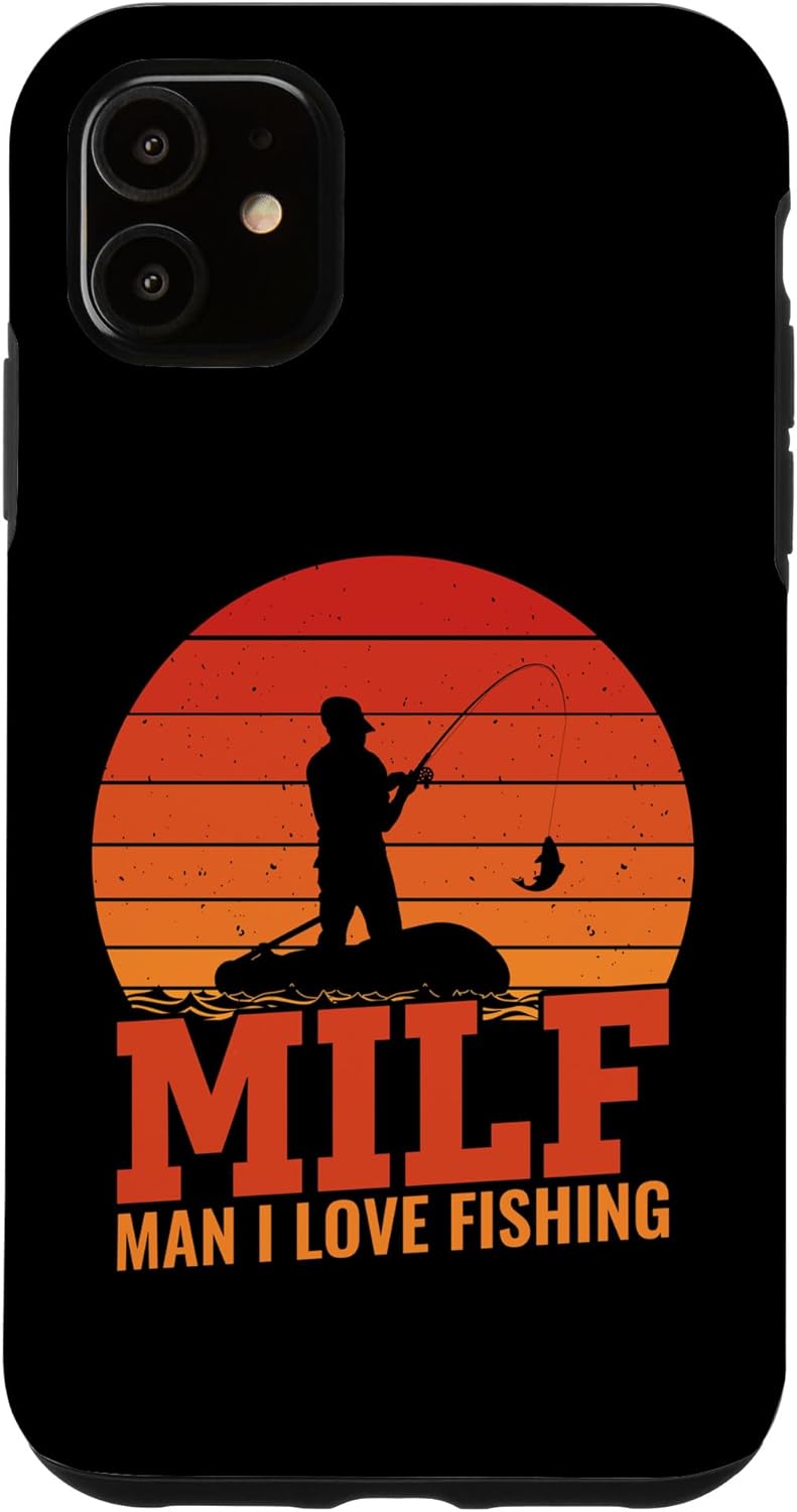 MILF Man I Love Fishing Case for iPhone 14 Plus