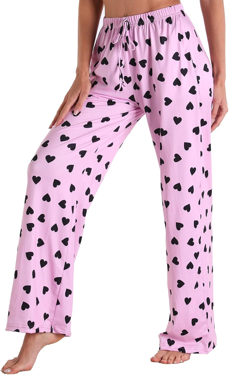 X-Image Women Comfy Casual Pajama Pants with Pockets & Drawstring - Image 2