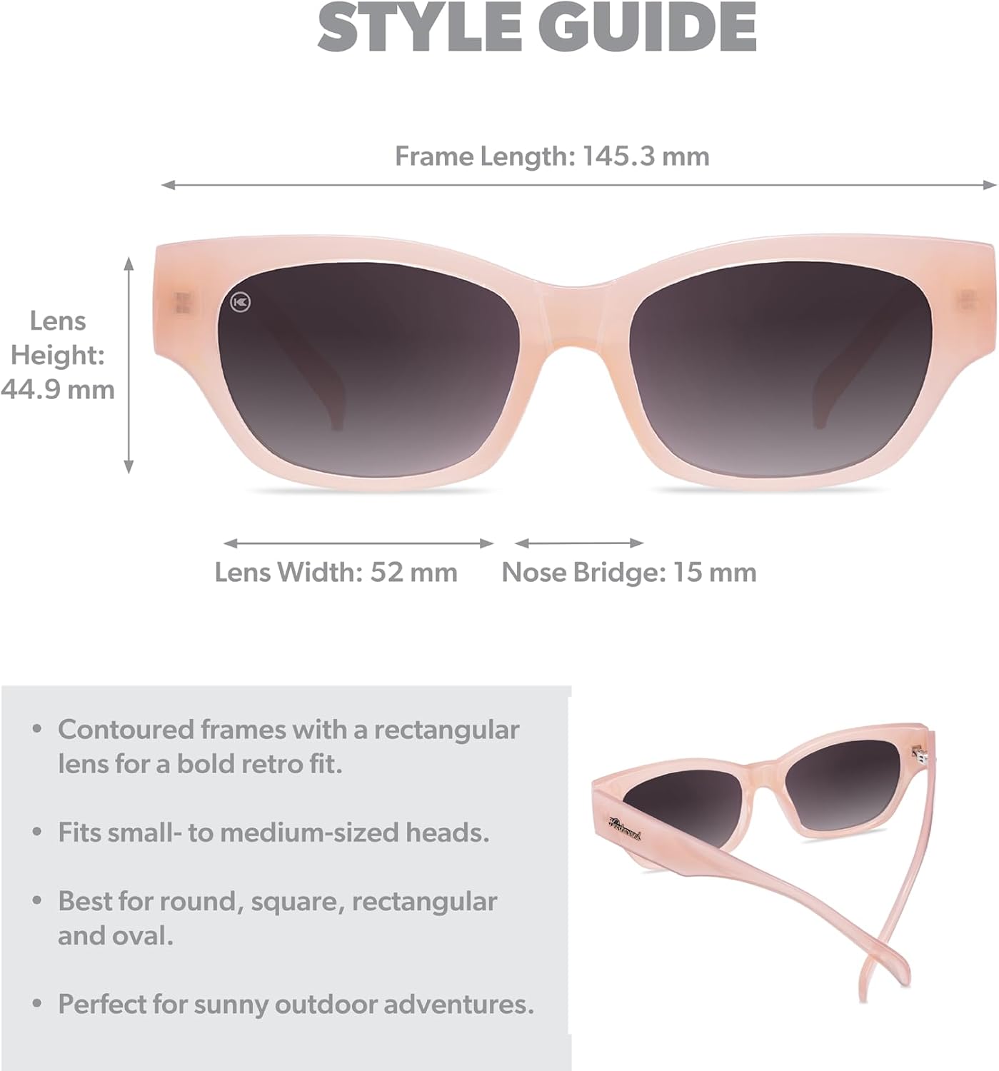 Knockaround Junipers Polarized Sunglasses for Women & Men - Retro Sunglasses - UV400 Protection - Image 7