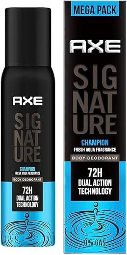 AXE Signature Champion Long Lasting No Gas Body Deodorant Spray For Men 200 Ml