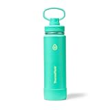 ThermoFlask 24 oz Double Wall Vacuum Insulated Stainless Steel Water Bottle with Spout Lid&comma; Screamin&apos; Green