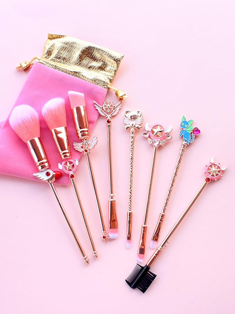 Amazon | メイクブラシセット カードキャプター さくら風 くし