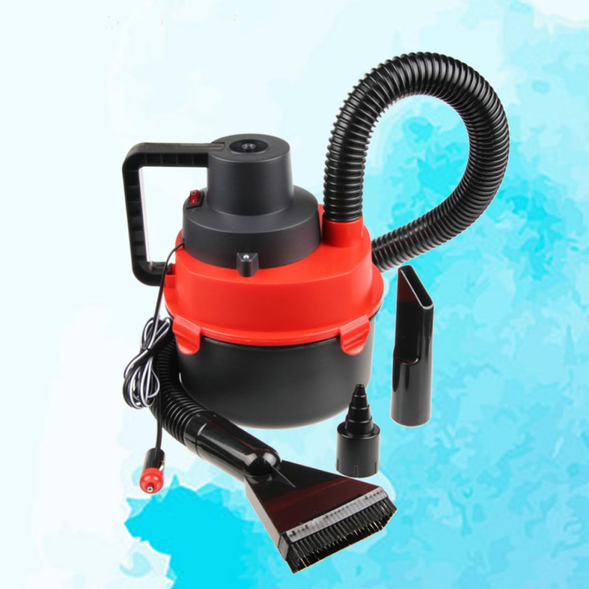 Levemolo Aspirapolvere Portatile per Auto Leggero e Compatto, Aspirazione Bagnato e Asciutto, Materiale Abs Pp, la Pulizia del Veicolo