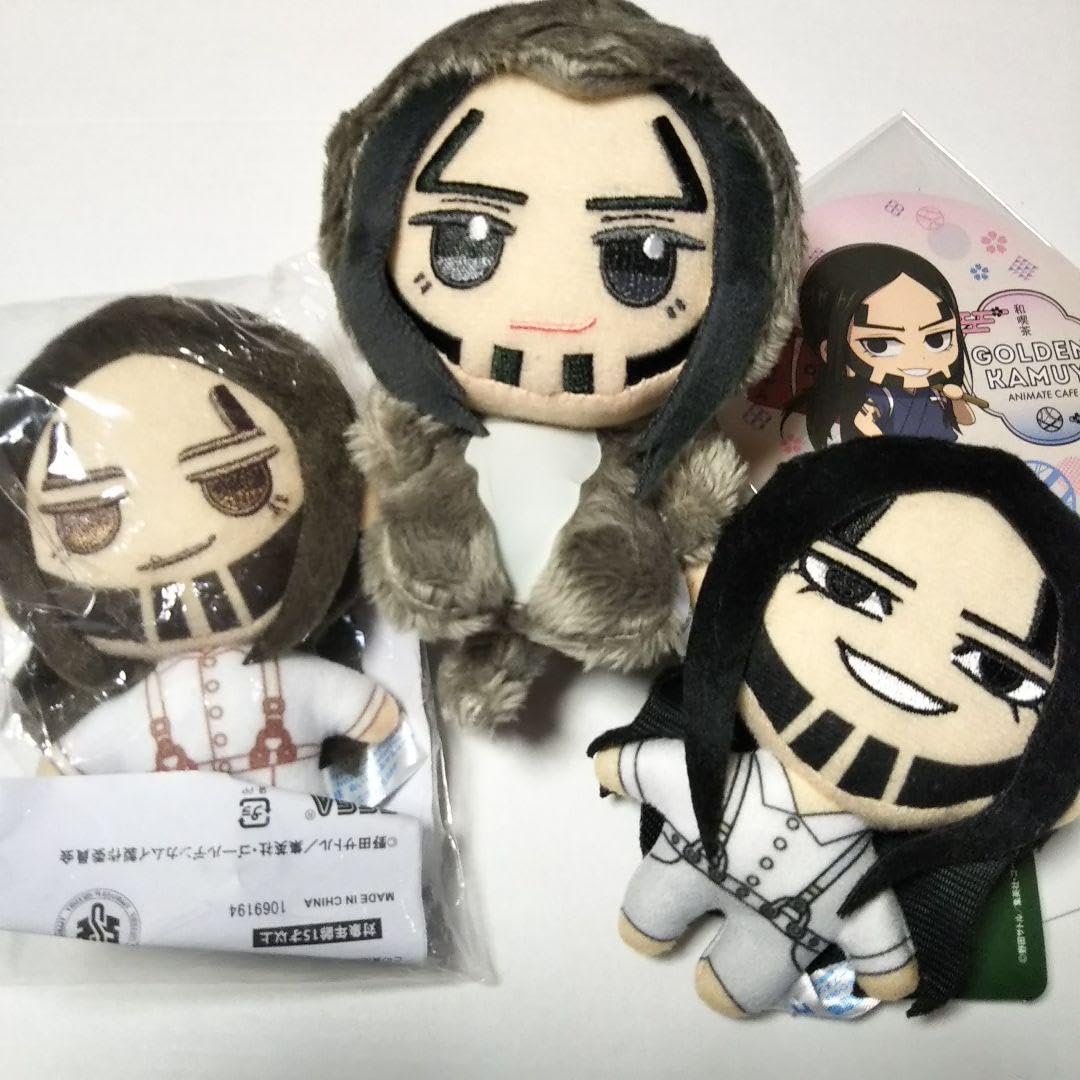 Amazon.co.jp: ゴールデンカムイ セット 海賊 房太郎 ぬいぐるみ くじ