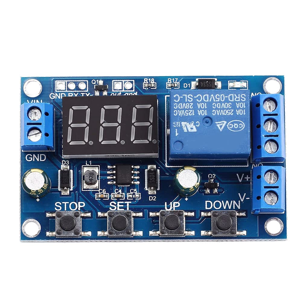 ISTOVO DC 6-40V BatterieladegeräT Steuerschalter Unterspannung ÜBerspannungsschutzplatine Auto Abgeschnitten Disconnect Kontrolleur