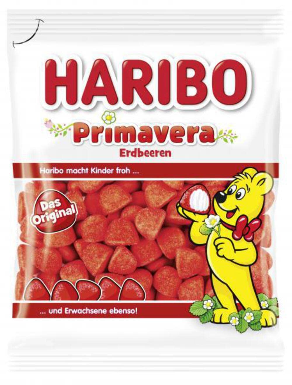 Haribo Primavera, Erdbeeren, 175 g
