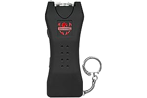 FIGHTSENSE Heavy-Duty Keychain Stun Gun and Flashlight