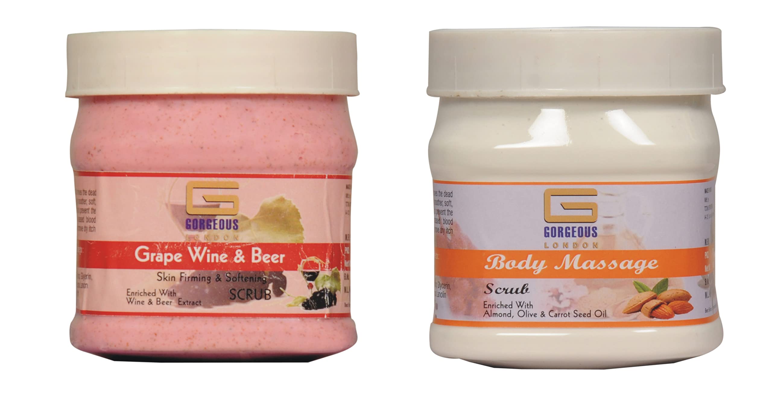 Grape Wine Scrub and Body Massage Scrub Combo (Pack of 2) Each 450ml-image-29