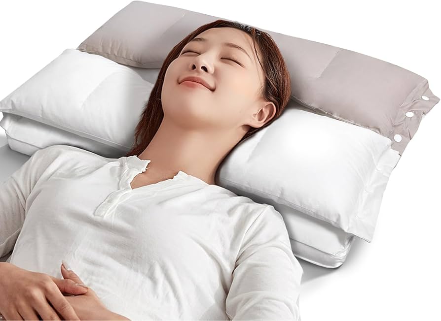 Amazon｜YOIIYO 枕 首が痛くならない 人気 まくら 安眠枕【二層構造•耳