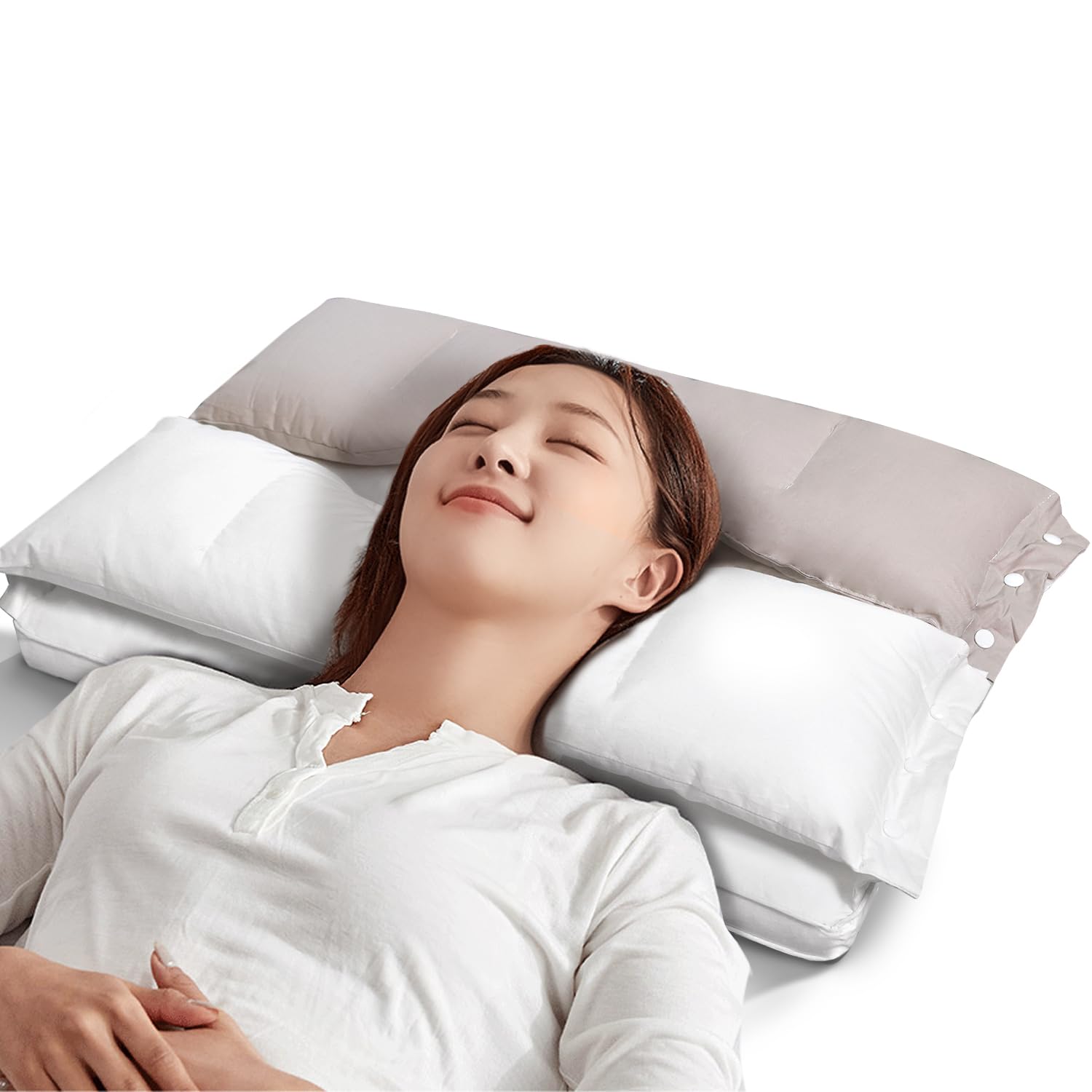 Amazon｜YOIIYO 枕 首が痛くならない 人気 まくら 安眠枕【二層構造•耳