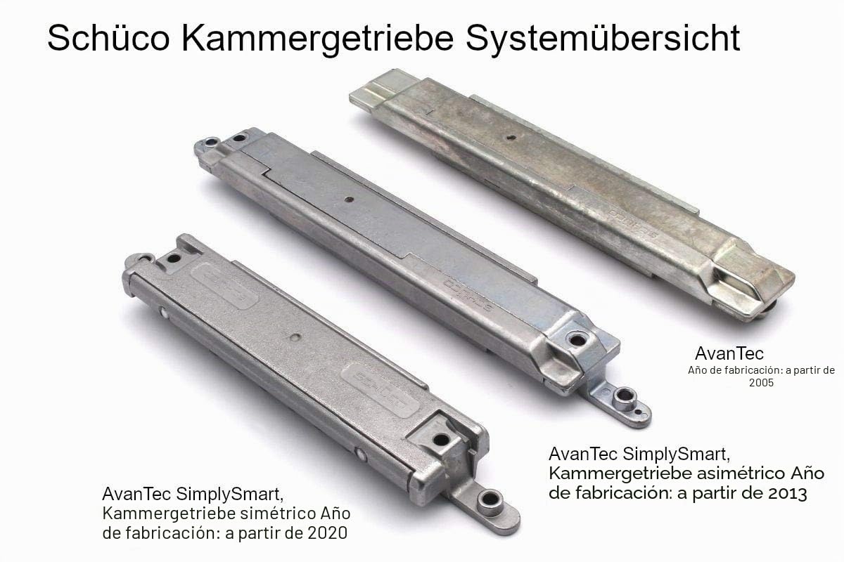 Chambre Schüco Transmission 43 mm DIN gauche 243037 275039/243 037 275 039