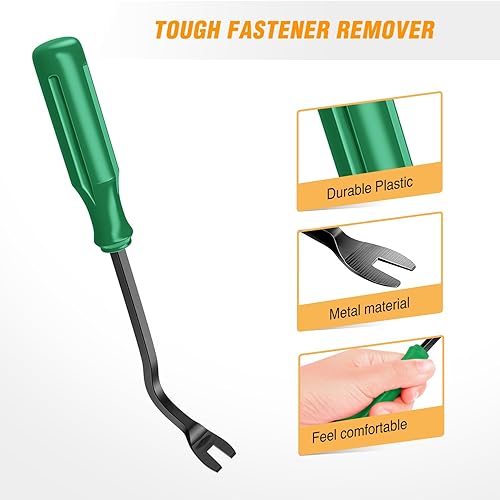 Miniatura 65 de GOOACC Kit de herramientas de eliminación de molduras automáticas de 9 piezas, kit de herramientas antiarañazos para el audio del automóvil, kit