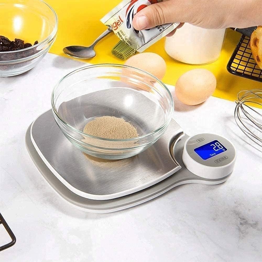 Bilancia da cucina che cuoce bilancia elettronica per uso domestico, impermeabile, piccola scala da 0,1 grammi, ad alta precisione, per alimenti