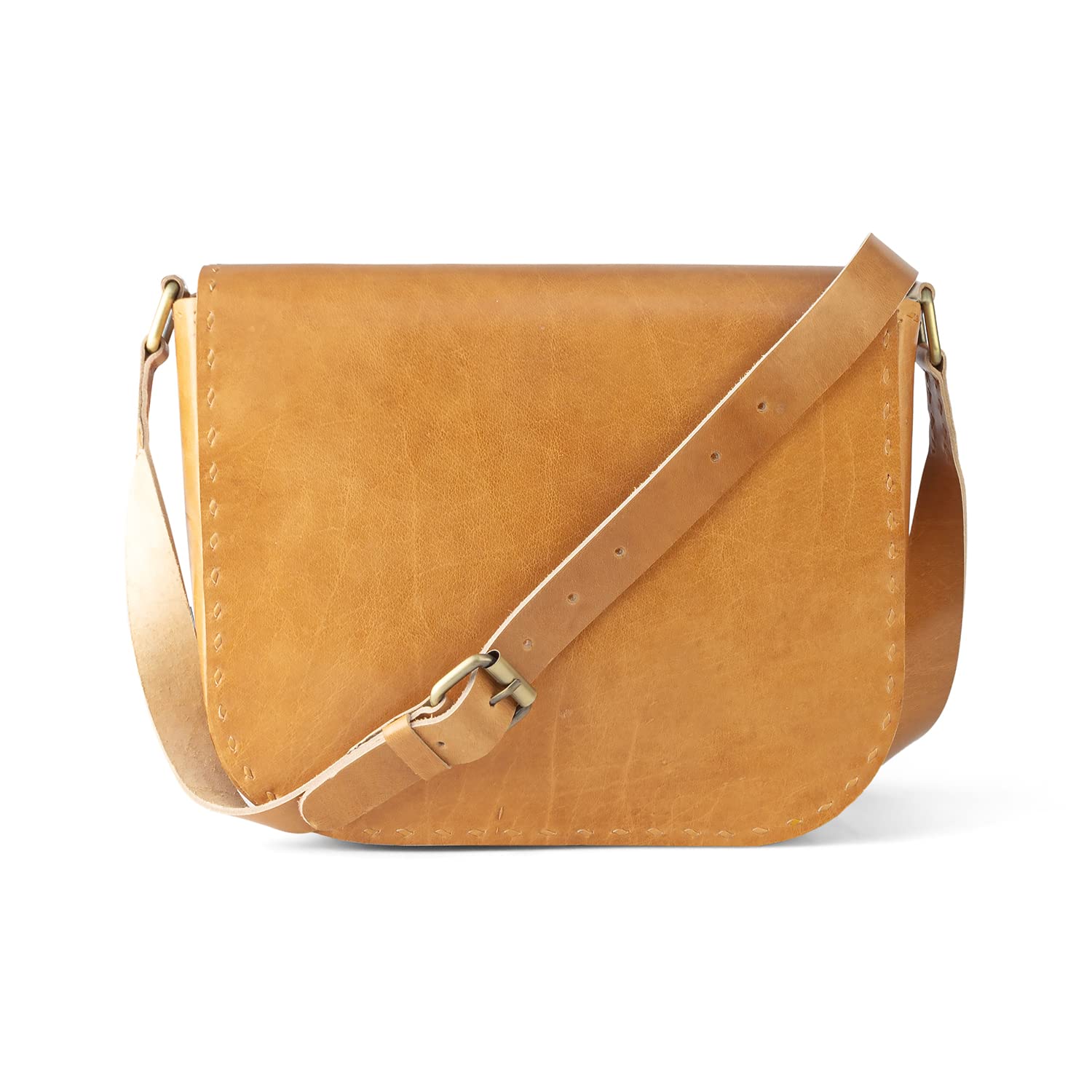 GoatterWomen's Genuine Leather Cross-Body Sling Bag