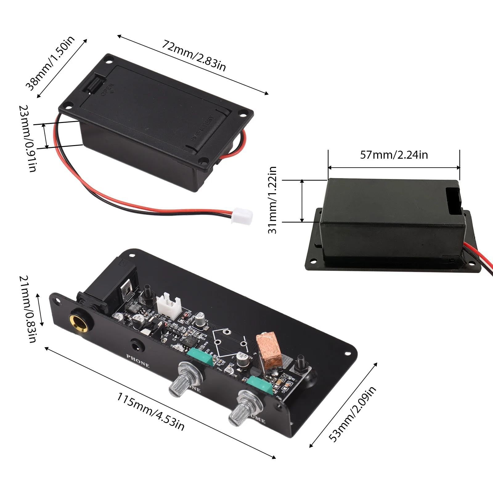 Professionale Accessori Per Violino Preamplificatore Equalizzatore Piezoelettrico Induttivo Bilanciato Per Violino Silenzioso