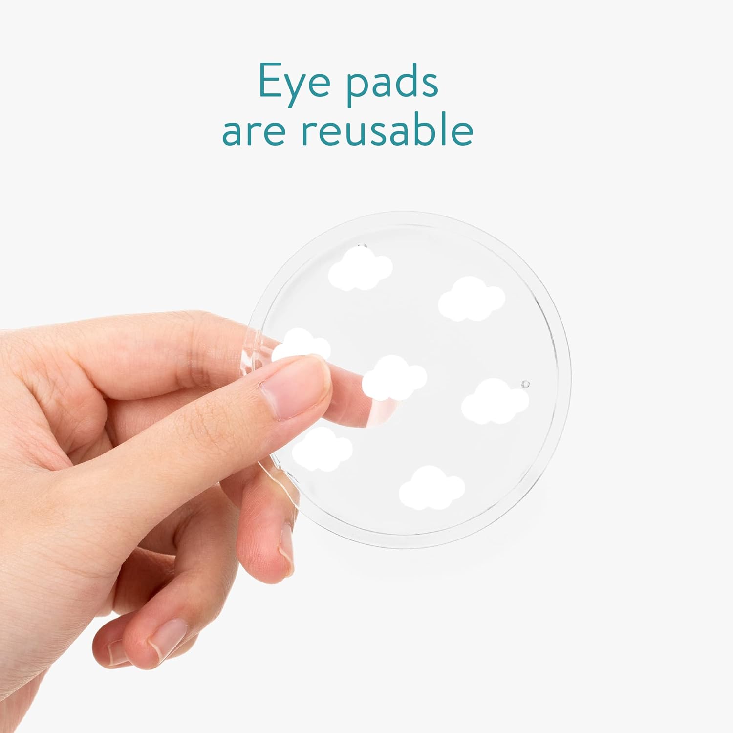 Navaris Cooling Eye Gel Pads Reusable Cold Compress Patches for