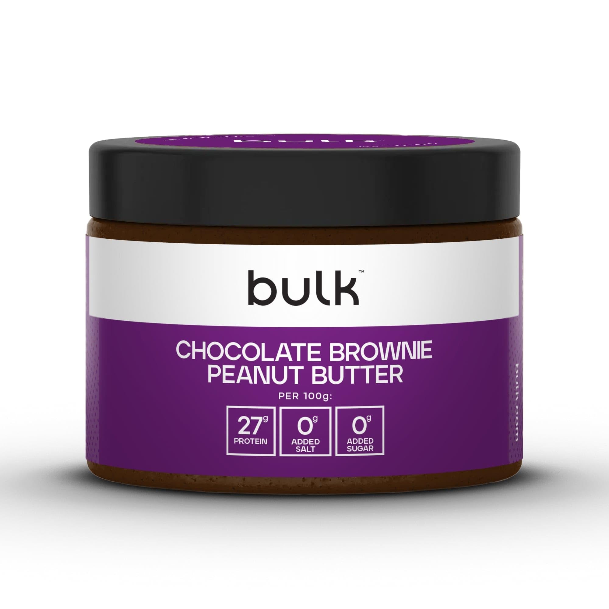 Bulk Flavoured Peanut Butter, Chocolate Brownie, 500 g