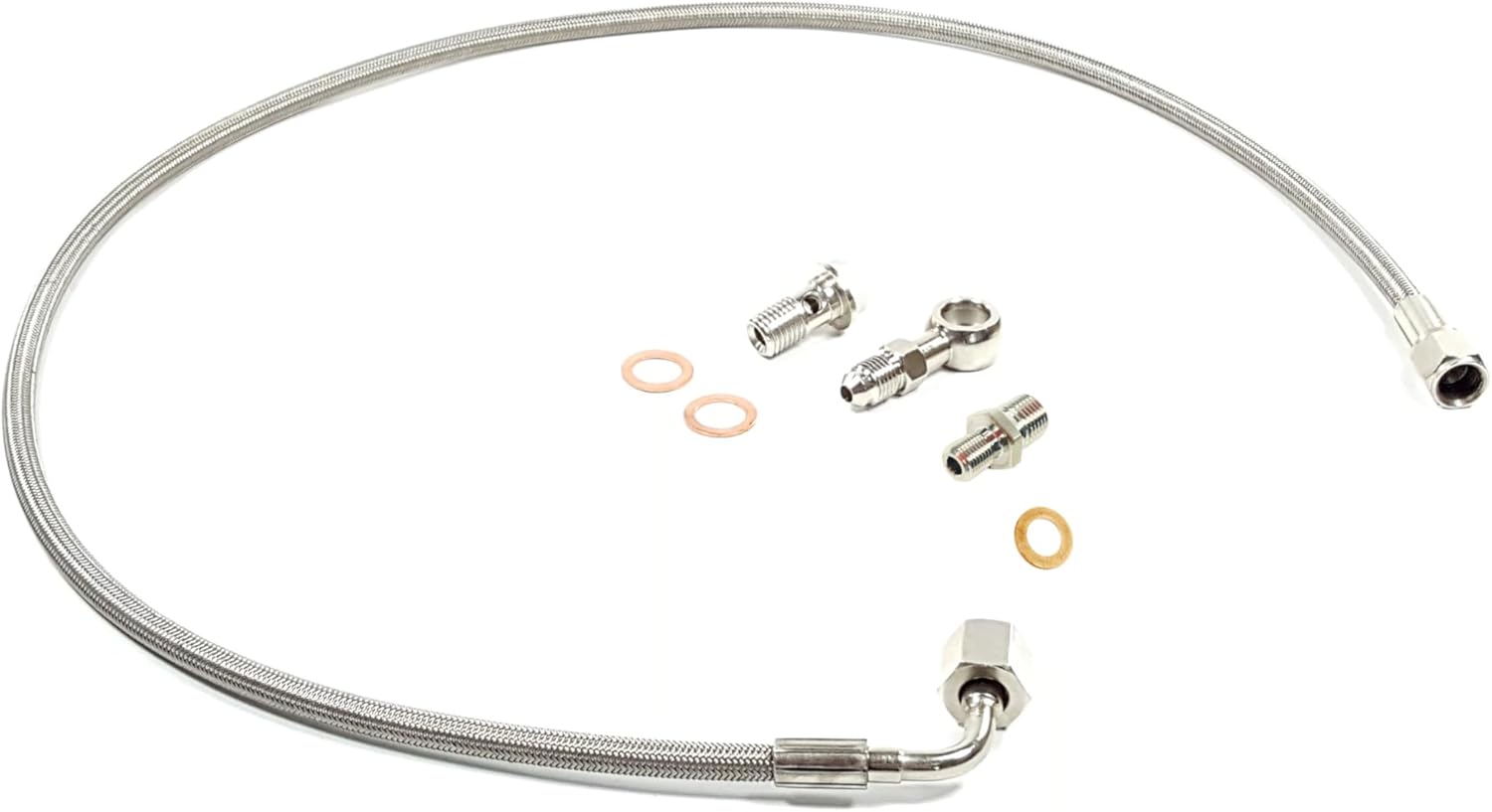 Turbo Oil Feed Line For VW Beetle Golf Jetta Passat ALH AHU MK3 MK4 1.9 TDI 038145771AH