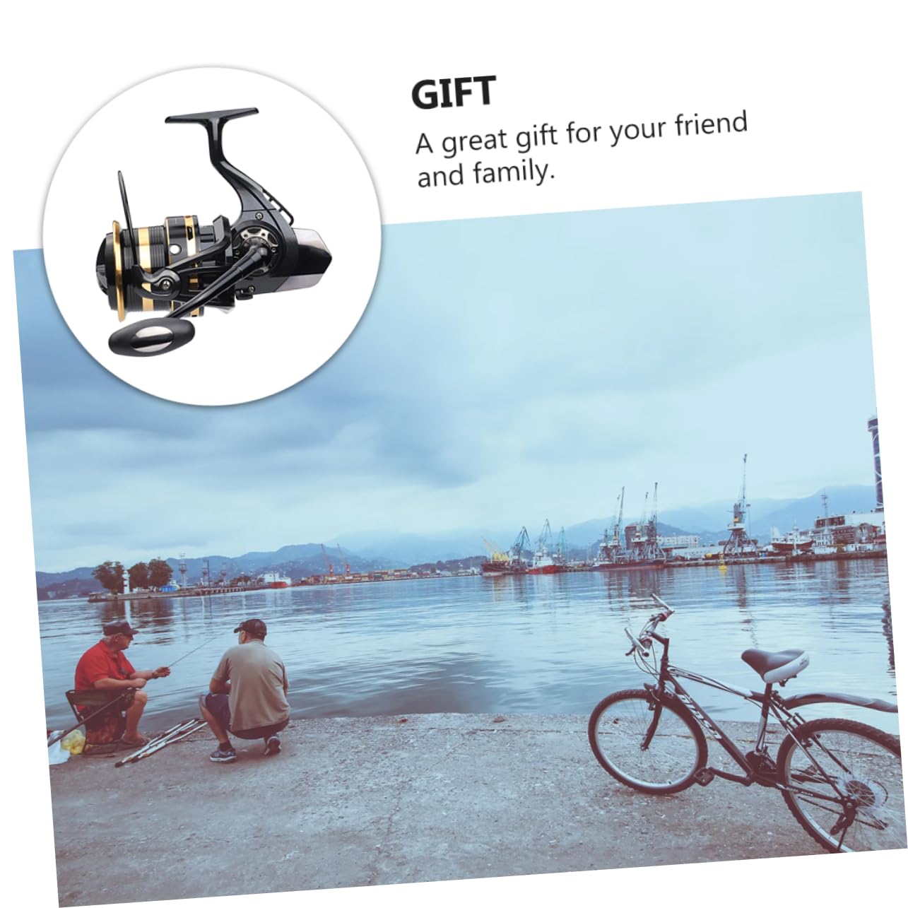 GOOHOCHY 1Pc Gear Ratio Durable Sea Fishing Gear for Long Distance Casting from Boat Reefs and Rocks