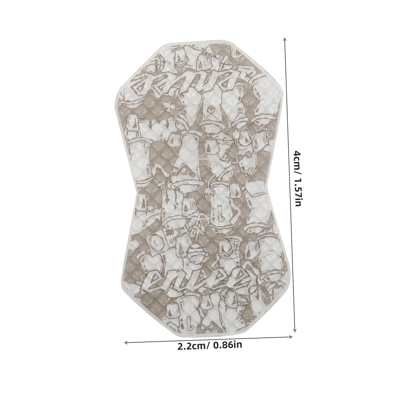 BESPORTBLE Strong Adhesive Bike Valve Sticker Rim Hole Gasket Inner Tube Adhesive Decorative Bicycle Valve Caps Bike Sticker