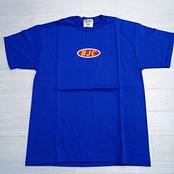Amazon.co.jp: BLANKEY JET CITY A ツアー Tシャ 青 BJC ロゴ グッズ