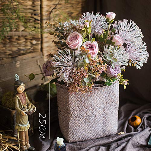 Fleurs en plastique de qualité supérieure pour vases et bouquets de bureau