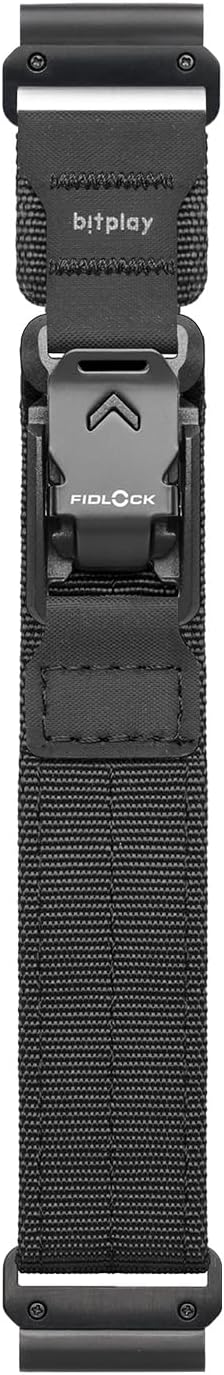 bitplay QuickFit Watch Band 22mm / 26mm – Magnetic Fidlock Buckle, Quick Releaase, Compatible with Garmin Forerunner, Fenix, Instinct, Quatix Series, Reinforced Nylon & Hypalon Strap