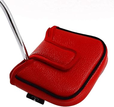 Big Teeth Golf Mallet Putter Cover Square Mallet Putter Cover Plain Color
