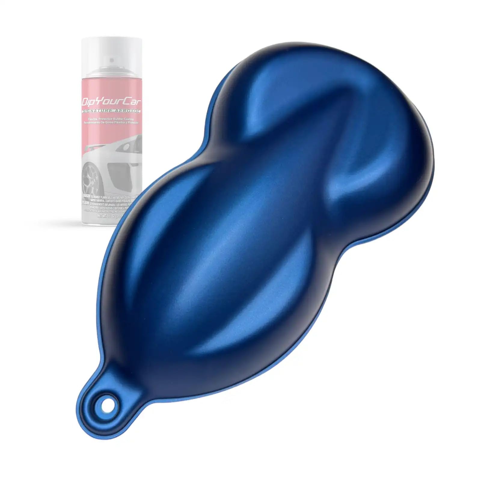 Dude Blue PDS Spray – Peelable Car Paint Aerosol for Wheels, Rims, Automotive Coating, Easy Application