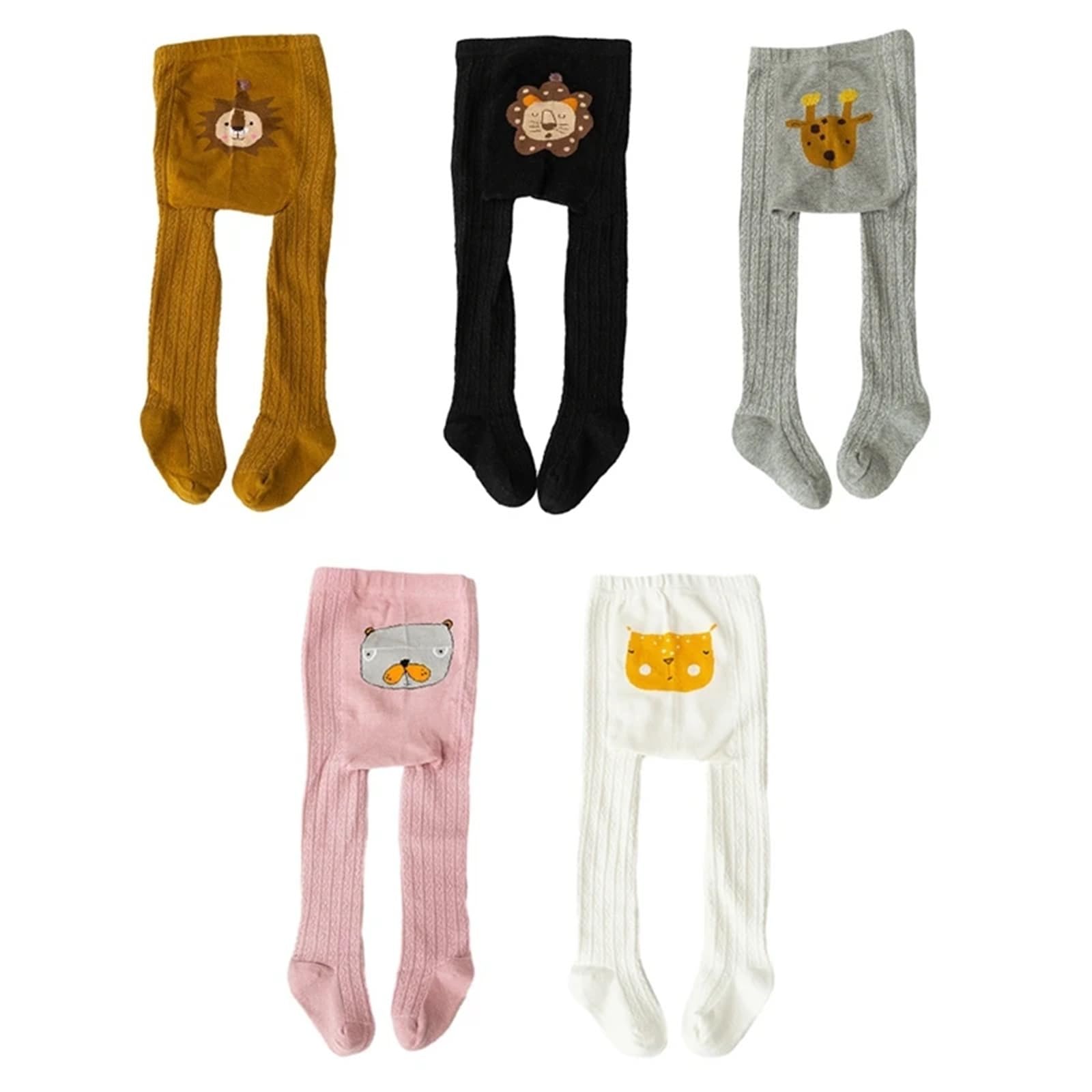 Baby Tights PP Cotton Pantyhose – Cartoon Kids Stockings for Boys & Girls, Toddler Stockings, Spring & Autumn Clothing(P,M (2-4Y))