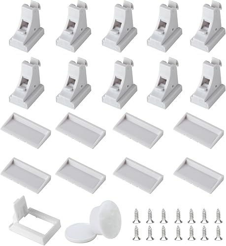 Cerraduras magnéticas para gabinete para seguridad infantil, cerraduras de cajones a prueba de bebés, cerraduras magnéticas de seguridad para