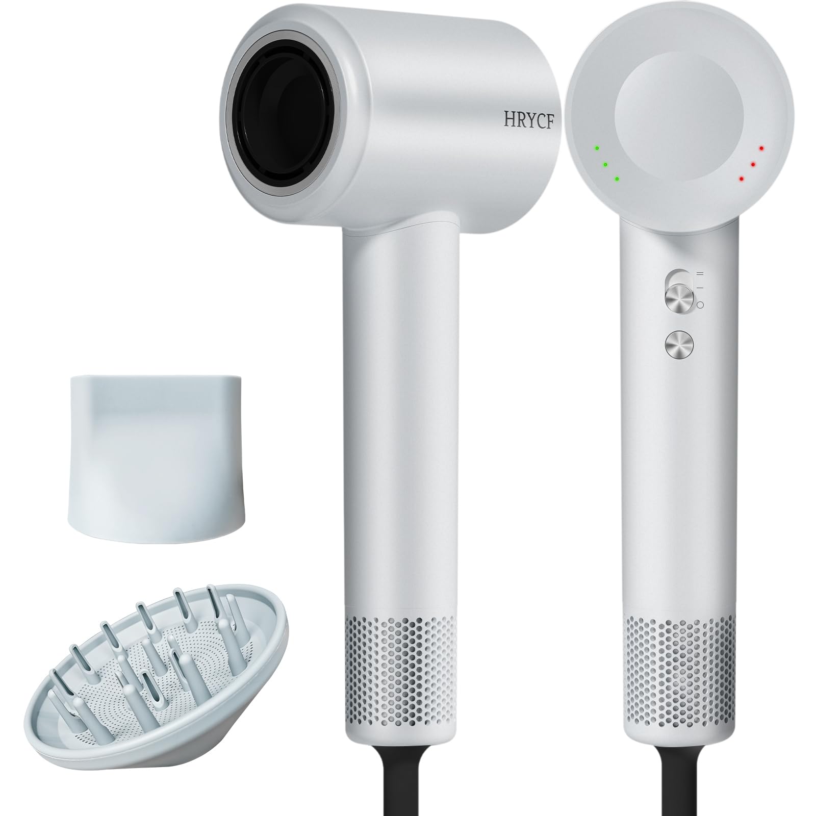 HRYCF Hair Dryer, 160000RPM High-Speed Ionic Blow Dryer for