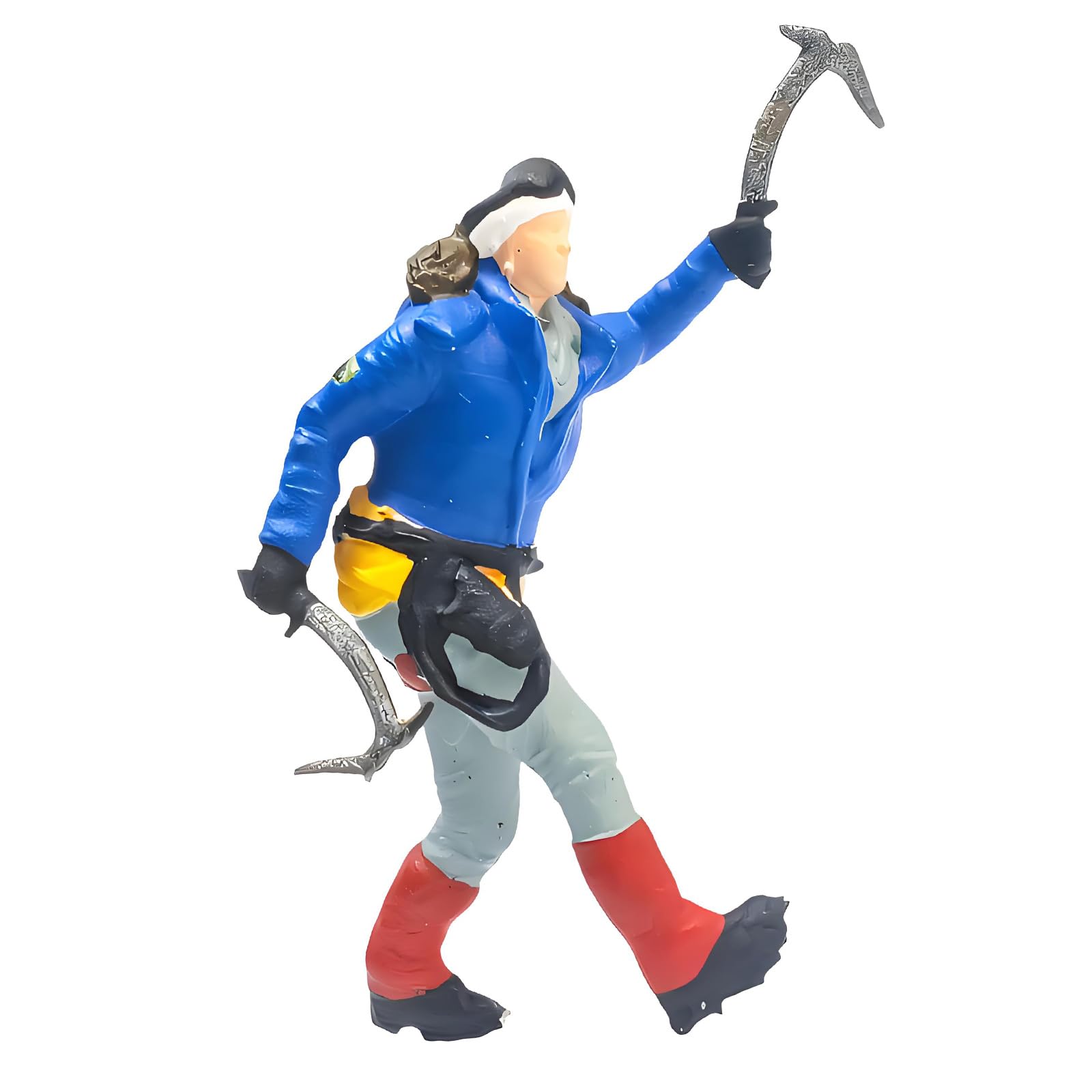 FGDTREE Realistic Hiking People Figure Model 1: 64 Scale Hand Painted Miniature Figures for Dioramas Props, Photography Collector Hiking People Figure Model