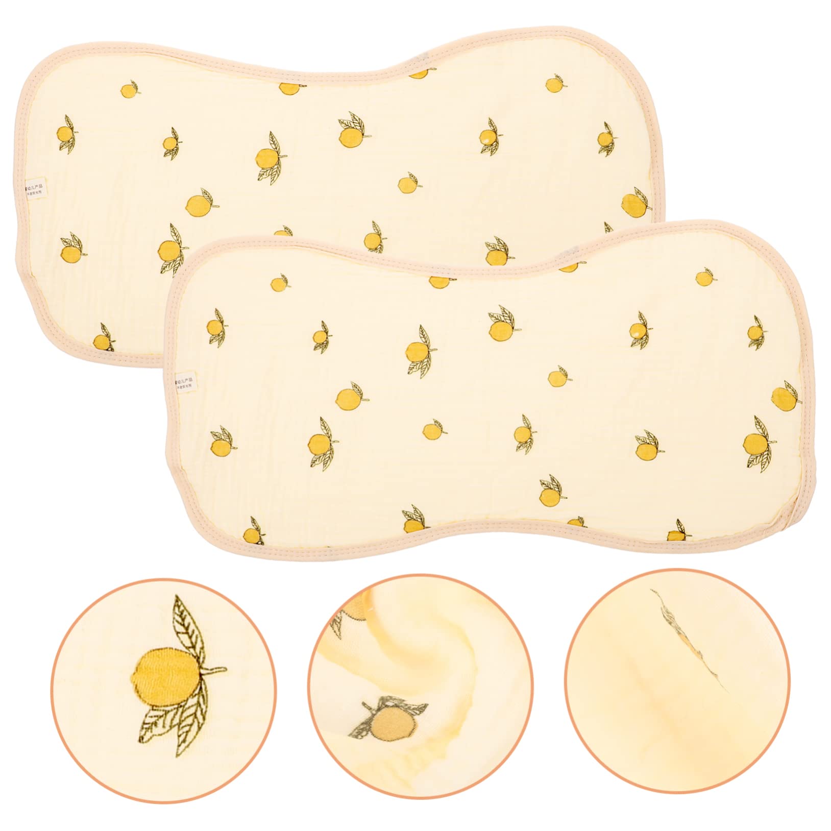TOYANDONA 6stücke Spucktuch Aus Baumwolle Weiche Und Atmungsaktive Lätzchen Für Jungen Und Mädchen Waschbar Für Stillen Und Beim Bäuerchen Machen